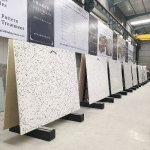 Competitive price terrazzo slab/indoor and outdoor terrazzo pattern/table top design