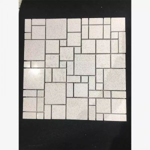 2021 1200×800 ရောင်စုံအနုပညာ Mosaic ကြမ်းပြင် Cabinet ရေချိုးခန်းအသုံးပြုမှု Counter top နောက်ခံနံရံ ချပ်ပြားများ Terrazzo Tile