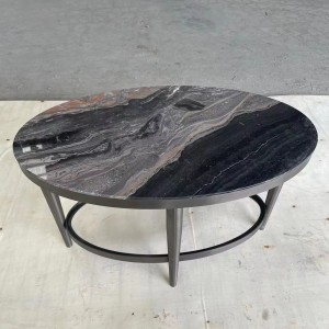 Moderns marmora galds kafijas galdiņam viesistabas zemajam galdam