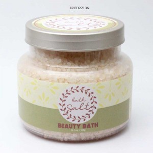 OEM Pribadong Label nga Floral Sea Soak Packaging Natural Relaxing Shimmer Bath Salt