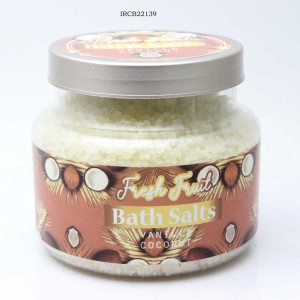 OEM Private Label Floral Sea Soak Packaging Natural Relaxing Shimmer Bath Salt