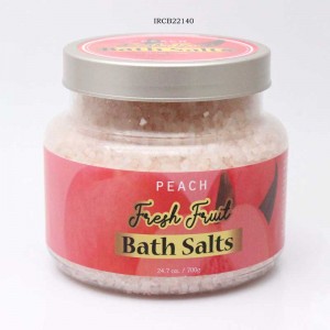 OEM Private Label Floral Sea Soak Packaging طبیعی آرامش بخش نمک حمام درخشان
