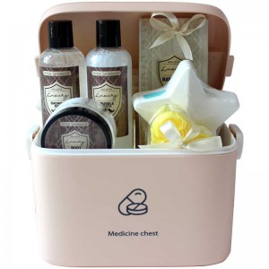 Serye sa mga lalaki nga PVC Window Box Shower Gel Body Lotion Shaving Cream Massage Soap