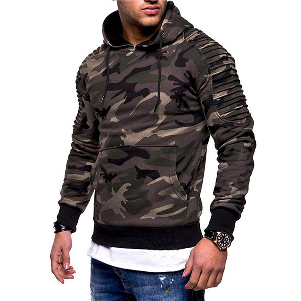 Men's fashion camouflage hoodie Featured Image