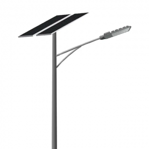 Labākais 2 vienā Ip65 saules LED ielas apgaismojums 20 w ar akumulatora cenu