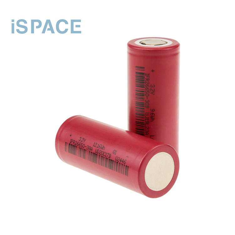 લેમ્પ ઇલેક્ટ્રિક લાઇટ માટે 26650 3.2V 3800mAh Lifepo4 લિથિયમ સિલિન્ડ્રિકલ બેટરી