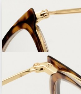 T1558S Elegants ulleres de sol d'acetat de luxe d'alta qualitat