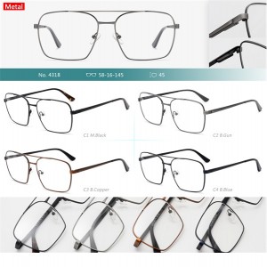 I Vision T4318 High quality metal optical glasses frame unisex
