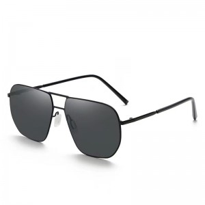 T-231 2022 Nuovi occhiali da sole polarizzati a doppio raggio in metallo