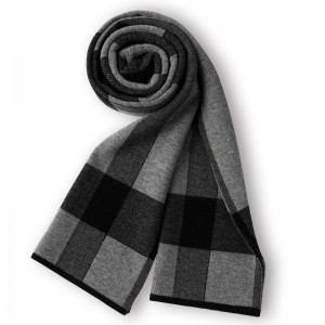 Wholesale Winter Warm Men Wool Sjaal China OEM Fabrikant
