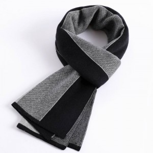 Supermjukt mode för män i ullscarf Kina OEM-tillverkare