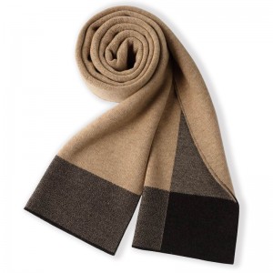 Winter Hot Sale 100% Merino Wool Scarf för män Kina OEM-leverantör
