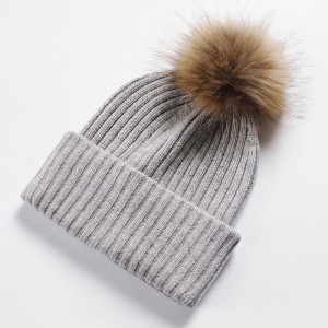 විලාසිතා කාන්තා 100% Merino Wool Hat චීනය OEM නිෂ්පාදකයා