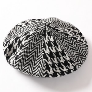 Fashion Merino Wool Beret Hat airson Boireannaich Sìona Factory