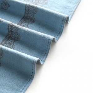 Bufanda d'embolcall de mantó de pashmina de caixes blau clar de tardor de moda