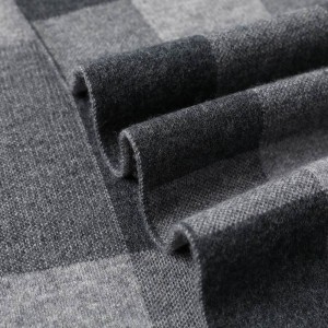 Venda imperdível cachecol de tecido de lã masculino fabricante OEM da China