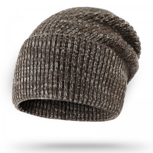Zimska topla kapa iz 100 % merino volne za moške