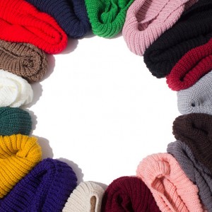 Super Warm Pure Color Loop Knit Scarf mo Tamaitai