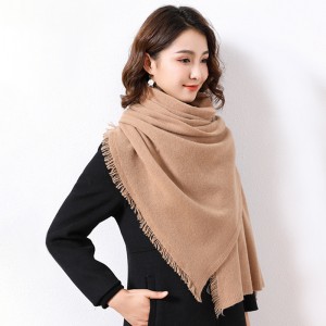 Sciarpa in lana naturale per donna calda all'ingrosu Produttore OEM di Cina
