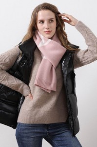Bufanda de lana gruesa de moda para mujer Fábrica de OEM de China