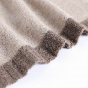Bufanda tejida de lana de invierno súper cálida para mujer