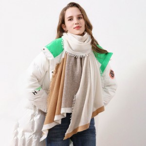 Écharpe en pure laine élégante en gros pour dames Chine usine