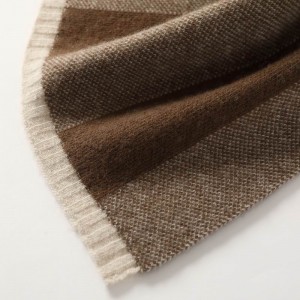 Boireannaich Àrd-inbhe 100% Merino Wool Scarf China OEM Factory