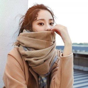 Stylish Thick checked long Scarf for Women China Supplier