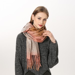Wholesale dikke lange sjaal foar Lady China OEM-fabrikant