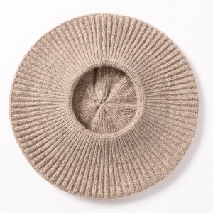 شتاء دافئ 100٪ صوف ميرينو نساء قبعة بيريه الصين مصنع