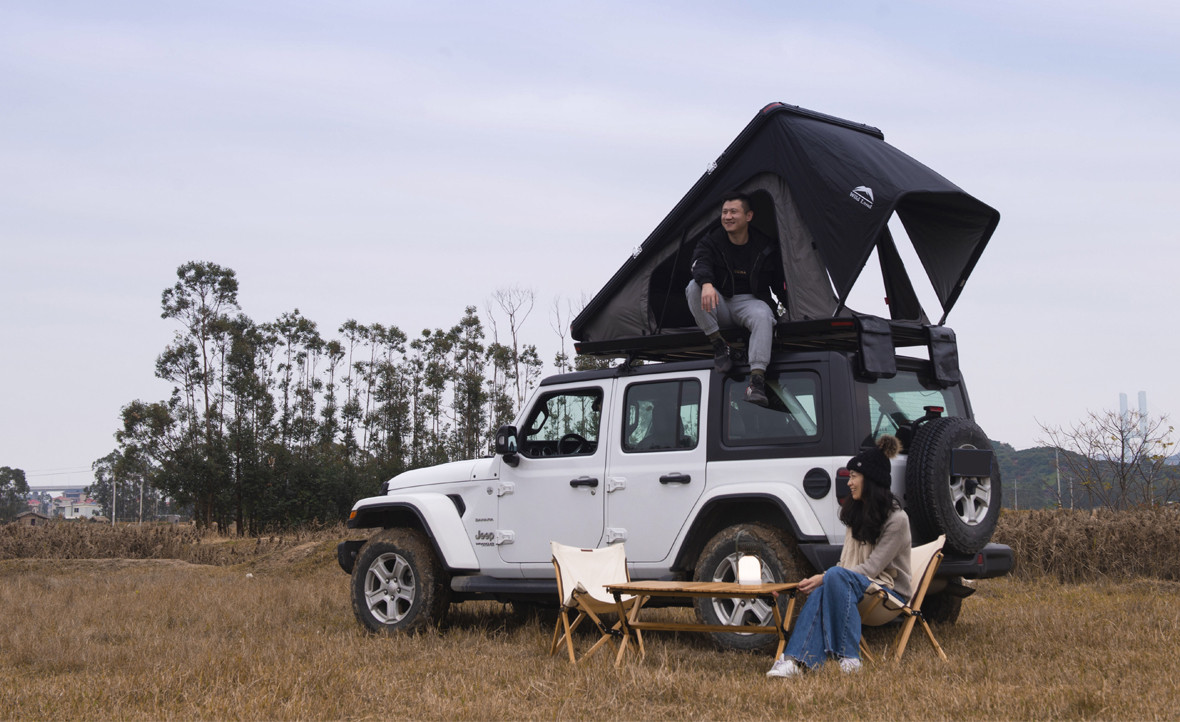 Costco is selling a 2-person rooftop tent that fits on the top of your car
