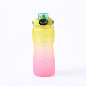प्लास्टिक जिम स्पोर्ट पानी की बोतल