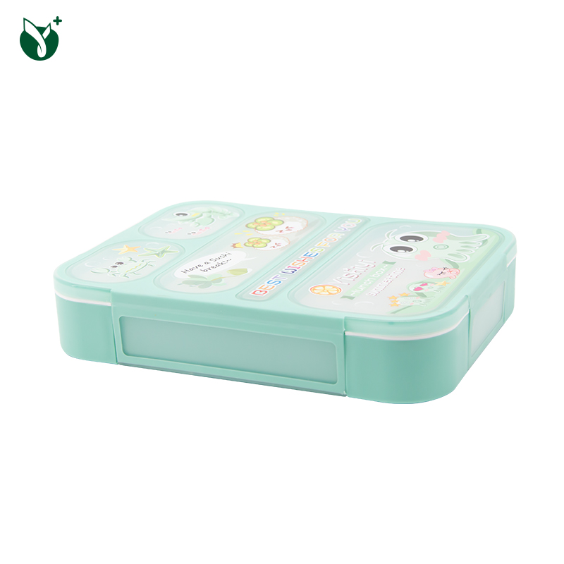 Traditional Potable Leakproof Customized Plastic Bento Lunch Box