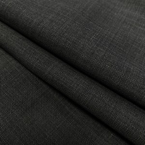 Kleurige Sharkskin Style Wool Blend Stof Mei Ingelske Selvage Foar Suit W21502