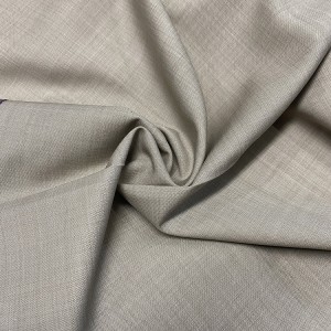 Kleurige Sharkskin Style Wool Blend Stof Mei Ingelske Selvage Foar Suit W21502