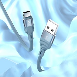 C015 6A 1m ny halavan'ny USB Fast charge micro usb 3.0 sy tselatra USB-A mankany USB-C Charger Cord tariby data ho an'ny Samsung
