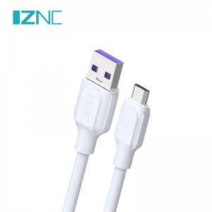 IZNC 5A Power Micro USB 3.0 Кабель Android зарядлау мәгълүматлары Кабель чыбык
