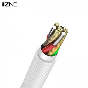 C23 niestandardowy kabel USB do szybkiego ładowania danych 3 w 1, mobilna błyskawica typu C do telefonu komórkowego