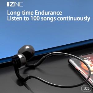 B26 Αθλητικά πάνω από το αυτί αληθινά ασύρματα ακουστικά tws Ακουστικό Bluetooth αγωγιμότητας οστών για τρέξιμο