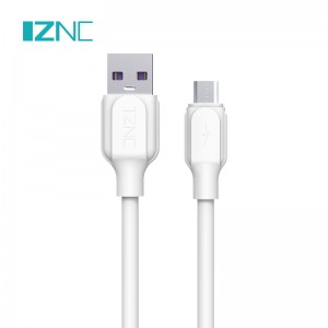IZNC 5A Power Micro USB 3.0 Ikhebula Android Ukushaja idatha Intambo Yekhebula