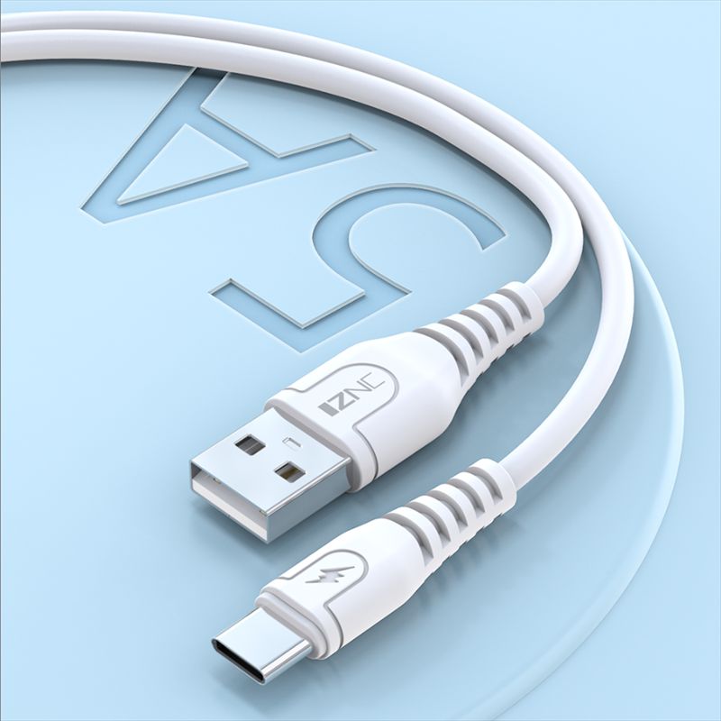 Жешка продажна цена на големо од 2022 година 1m 3,3ft 1M 5A USB-C кабел за податоци отпорен на виткање