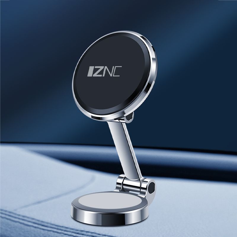 Universal Zine Alloy Super Strong Magnetic 360 Rotating Car Phone Holder ho an'ny Magnet GPS Car Support Mount