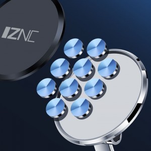 Universal Zine Alloy Super sterk magnetisk 360 roterende biltelefonholder for magnet GPS bilstøttefeste