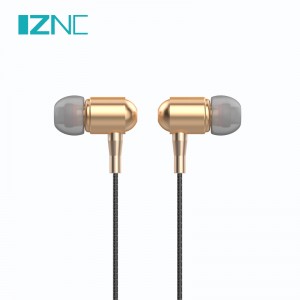 N25,N26 pohodlná kabelová sportovní sluchátka Sluchátka 3,5 mm Headset Heavy Bass Sound s mikrofonem pro Android
