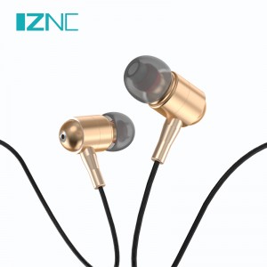 N25,N26 earbuds sportivi bil-fili komdi Earphone 3.5 mm Headset Heavy Bass Sound bil-mikrofon għall-android