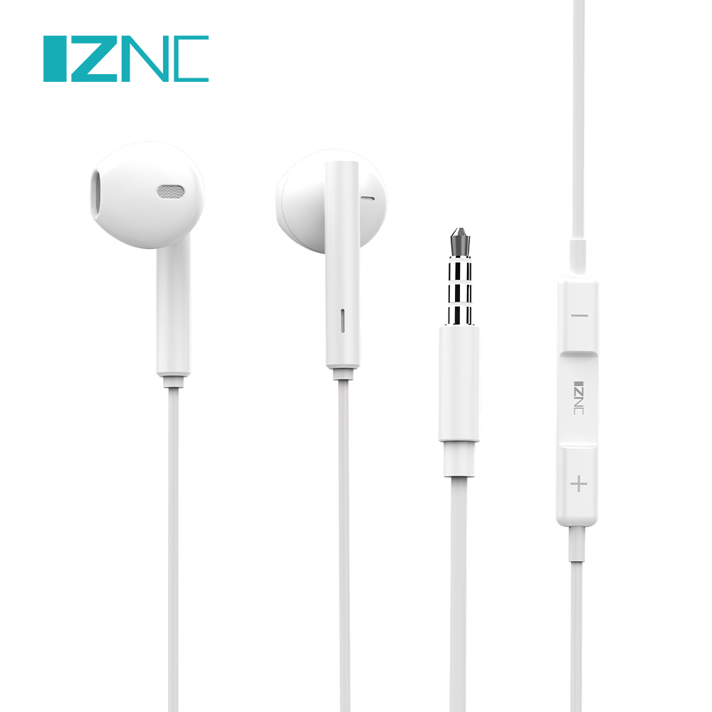 N37 high end long lasting bass wired earphones earbuds 3.5mm para sa Huawei