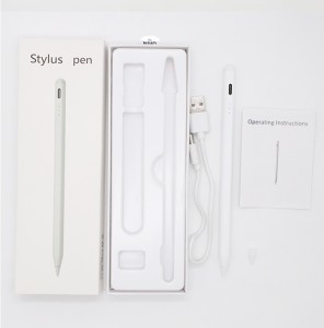 Universal tablet touchskærme punkt genopladelig digital kapacitiv stylus pen aktiv til apple ipad blyant til tegning