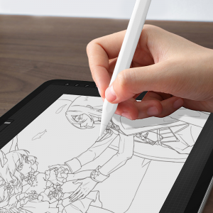 Universal-Tablet-Touchscreens zeigen wiederaufladbaren digitalen kapazitiven Stylus-Stift aktiv für Apple iPad Pencil zum Zeichnen an
