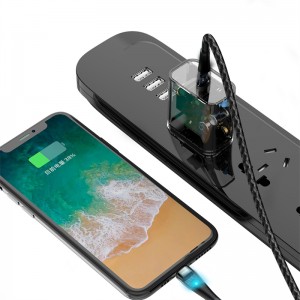 Kabel USB C ke C China PD (3 kaki 60W) Kilang Pengecasan Pantas, Kabel Jenis C ke kilat Kord Jalinan 20w untuk Iphone untuk Samsung, MacBook Pro/Air
