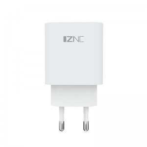 រន្ធសាក USB A+C ពីរប្រភេទ c 20W power adapter wall charger for iphone for samsung